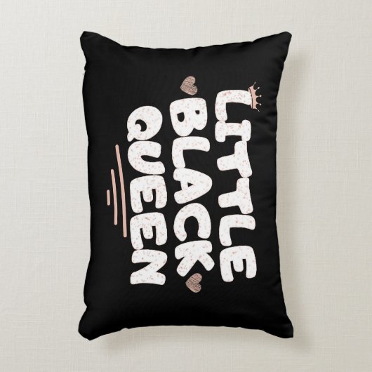 リトルブラッククイーンアクセント枕 アクセントクッション (正面(垂直))