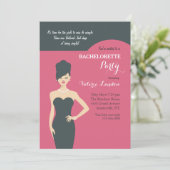 リトルブラックドレスの招待状 招待状 (スタンド正面)