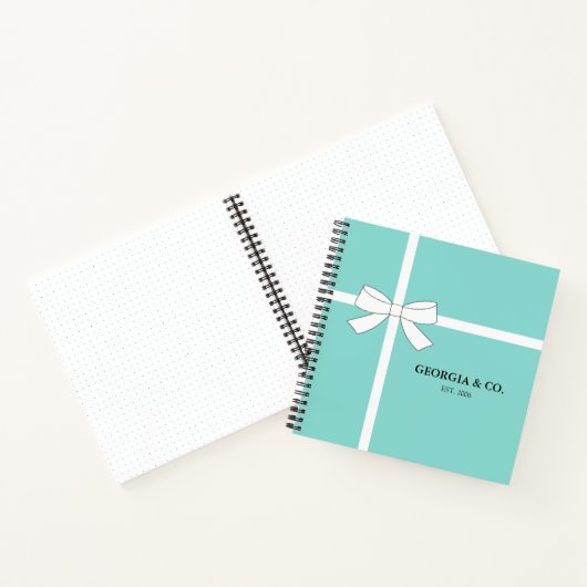 リトルブラックドレスキッチンパーソナルシャワーレシピ ノートブック (内部)