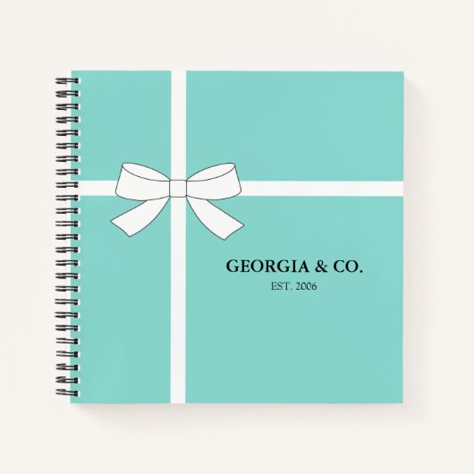 リトルブラックドレスキッチンパーソナルシャワーレシピ ノートブック (正面)