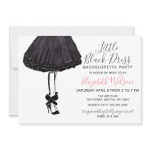 リトルブラックドレスハイヒールバチェロレッテ