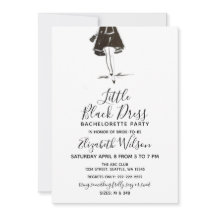 リトルブラックドレスハイヒールバチェロレッテ