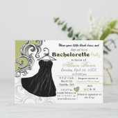 リトルブラックドレスバチェロレッテ招待状 招待状 (スタンド正面)