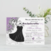 リトルブラックドレスバチェロレッテ招待状 招待状 (スタンド正面)