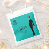 リトルブラックドレスフリースバッグ フェイバーバッグ (クリップ留めされた状態)