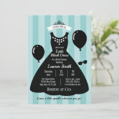 リトルブラックドレスブライダルシャワー 招待状 (スタンド正面)