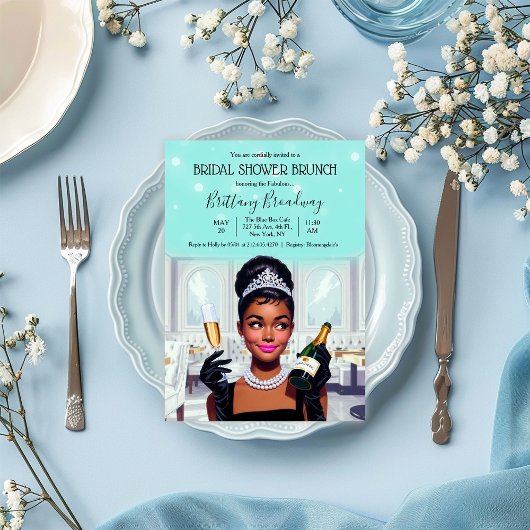 リトルブラックドレスブライド&コグラムブライダルシャワー 招待状