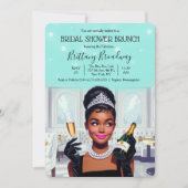 リトルブラックドレスブライド&コグラムブライダルシャワー 招待状 (正面)