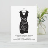 リトルブラックドレス 招待状 (スタンド正面)