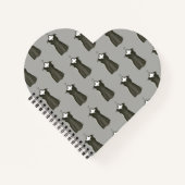 リトルブラックドレスLBDカクテルファッショニスタパーティー ノートブック (正面)