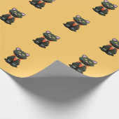 リトルブラックバンパイアキャット ラッピングペーパー (角)