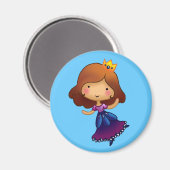 リトルブルネットプリンセス マグネット (正面/裏面)