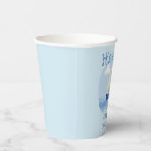 リトルブルーセーラーボーイズベイビーシャワー 紙コップ (右)