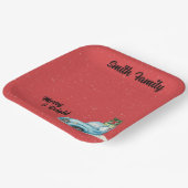 リトルブルートラッククリスマスツリー紙プレート ペーパープレート (傾斜あり)