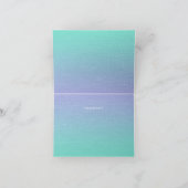 リトルブルーバードフローラサンキューカード サンキューカード (内部)