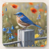 リトルブルーバード懸命プラスチックコースター コースター (正面)