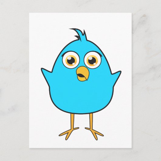 リトルブルーバード ポストカード (正面)