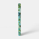 リトルブルーブルネラフラワーズフローラ SAMSUNG GALAXYケース (左側面)