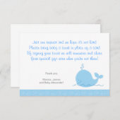 リトルブルーホエールエンクロージャカード エンクロージャーカード (正面/裏面)