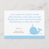 リトルブルーホエールエンクロージャカード エンクロージャーカード (正面)