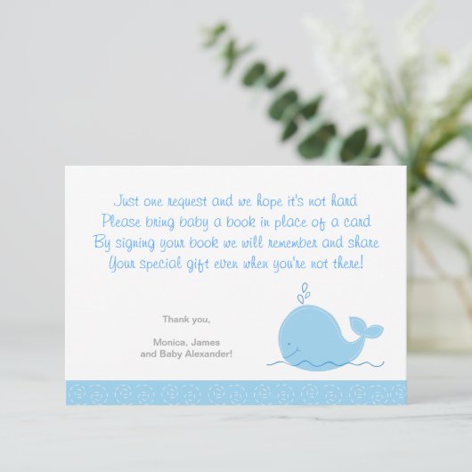 リトルブルーホエールエンクロージャカード エンクロージャーカード (スタンド正面)