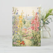 リトルブルームズ ベイビースプリンカル | フラワーデザインガーデン 招待状 (スタンド正面)