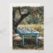 リトルブルームベイビースプリンクル | 春のテーマ 招待状 (正面/裏面)