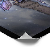 リトルブルームーンファンタジー妖精ポスター ポスター (角)