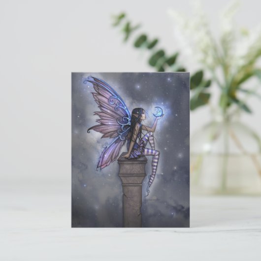 リトルブルームーンフェアリーファンタジーはがき ポストカード (スタンド正面)