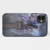 リトルブルームーンフェアリーiPhoneかろうじてケース Case-Mate iPhoneケース (裏面(横))