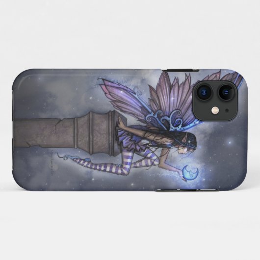 リトルブルームーンフェアリーiPhoneかろうじてケース Case-Mate iPhoneケース (裏面(横))