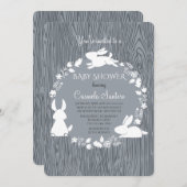 リトルブンニースグレイ招待状 招待状 (正面/裏面)