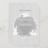 リトルブンニースグレイ招待状 招待状 (正面/裏面)