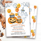 リトルブーちゃんのハロウィン性別発表 招待状