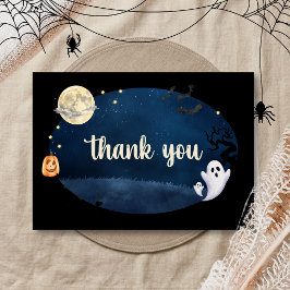 リトルブーのハロウィンベビーシャワー サンキューカード