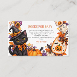 リトルブーはもうすぐ生まれる ハロウィンベビー向け絵本 エンクロージャーカード