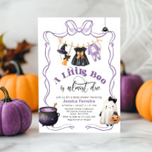 リトルブーはもうすぐ Little Boo is Due 赤ちゃん服と洗濯ロープ ベビーシャワー