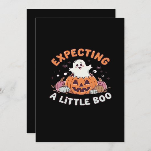 リトルブーを妊娠中 シーズンカード (正面/裏面)