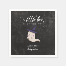 リトルブーウィッチ幽霊ベビーシャワー スタンダードカクテルナプキン