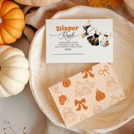 リトルブークロザラインおむつラッフルチケット エンクロージャーカード