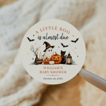 リトルブーゴーストハロウィンベビーシャワー
