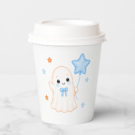 リトルブーゴースト｜ブルーハロウィンベイビーシャワー 紙コップ
