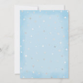 リトルブーシャワーハロウィーン幽霊ベビーシャワー 招待状 (裏面)