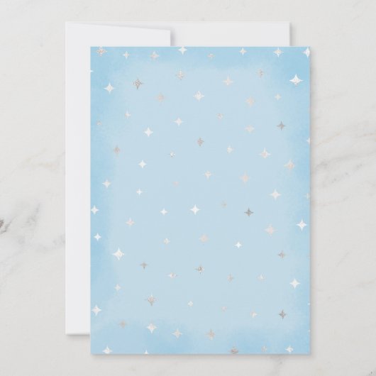 リトルブーシャワーハロウィーン幽霊ベビーシャワー 招待状 (裏面)