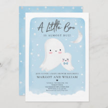 リトルブーシャワーハロウィーン幽霊ベビーシャワー