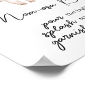 リトルブーハロウィーンベイビーシャワーマママオサバー ポスター (角)