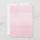 リトルブーハロウィーン幽霊ガールベイビーシャワー サンキューカード (裏面)