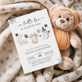 リトルブーハロウィーン幽霊物干しダビシャワー 招待状