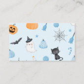 リトルブーブルーおむつラッフルチケット エンクロージャーカード (裏面)