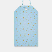 リトルブーブルーボーイ幽霊ベビーシャワーありがとう ギフトタグ (裏面)